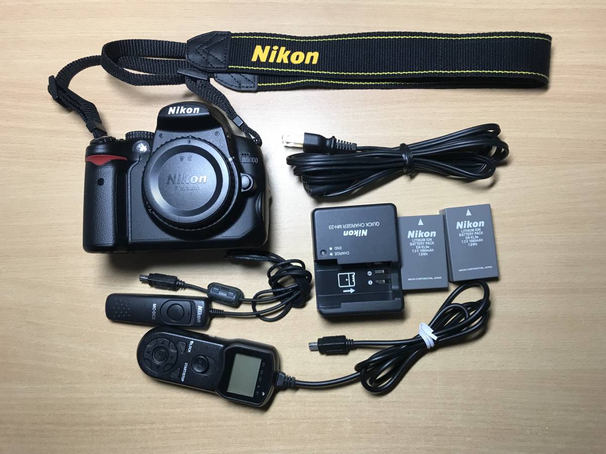 D5000 Nikon 美品 デジタル一眼レフカメラ ニコン 付属品多数｜Yahoo 