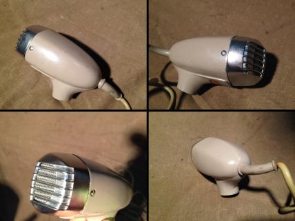 動作OK☆SONY F-3B☆57年前の金属製ビンテージマイク☆