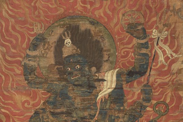 軍荼利明王 絵 東寺監修 公認ミニチュア仏像 軍荼利明王 ぐんだり