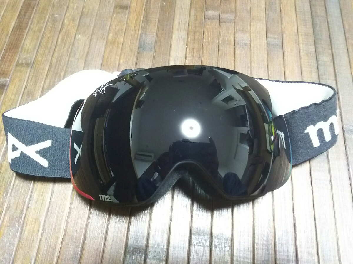 anon　m2　アノンエムツー　ゴーグル　スノーボード　スノボ　スペアレンズ付き　ケース付き