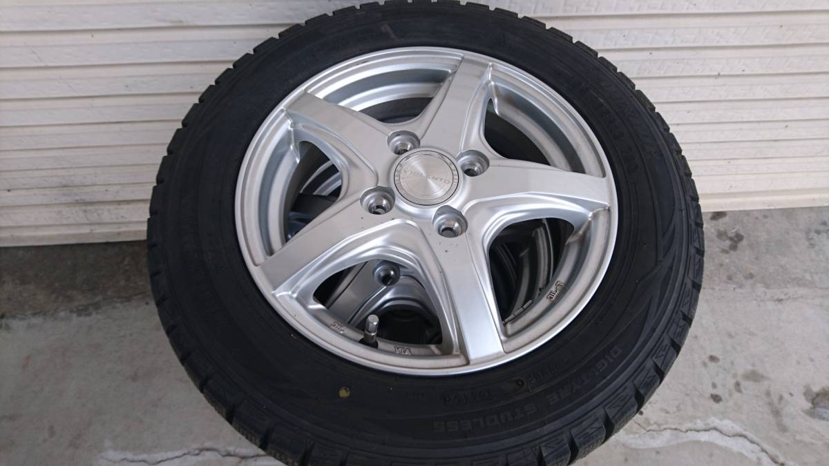 155／65／r13 スタッドレス 155/65/13☆アルミホイル付き 