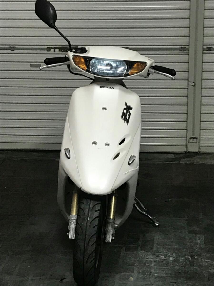 ライブ Dio ZX AF-35 ロンホイ カスタム多数 人気のホワイト! 【公式通販】