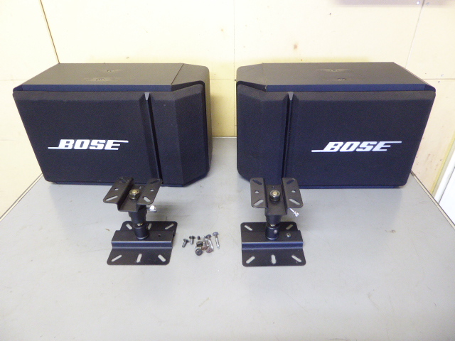 オーディオ機器 BOSE モデル214 ペア 天吊金具付き CB-20 片方訳あり