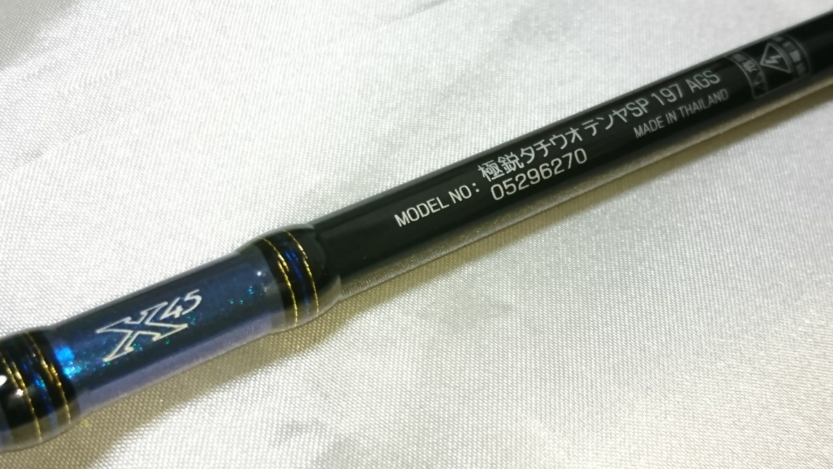DAIWA 【DAIWA最高峰】極鋭 TACHIUO TENYA SP 197 AGS(タチウオ テンヤ 