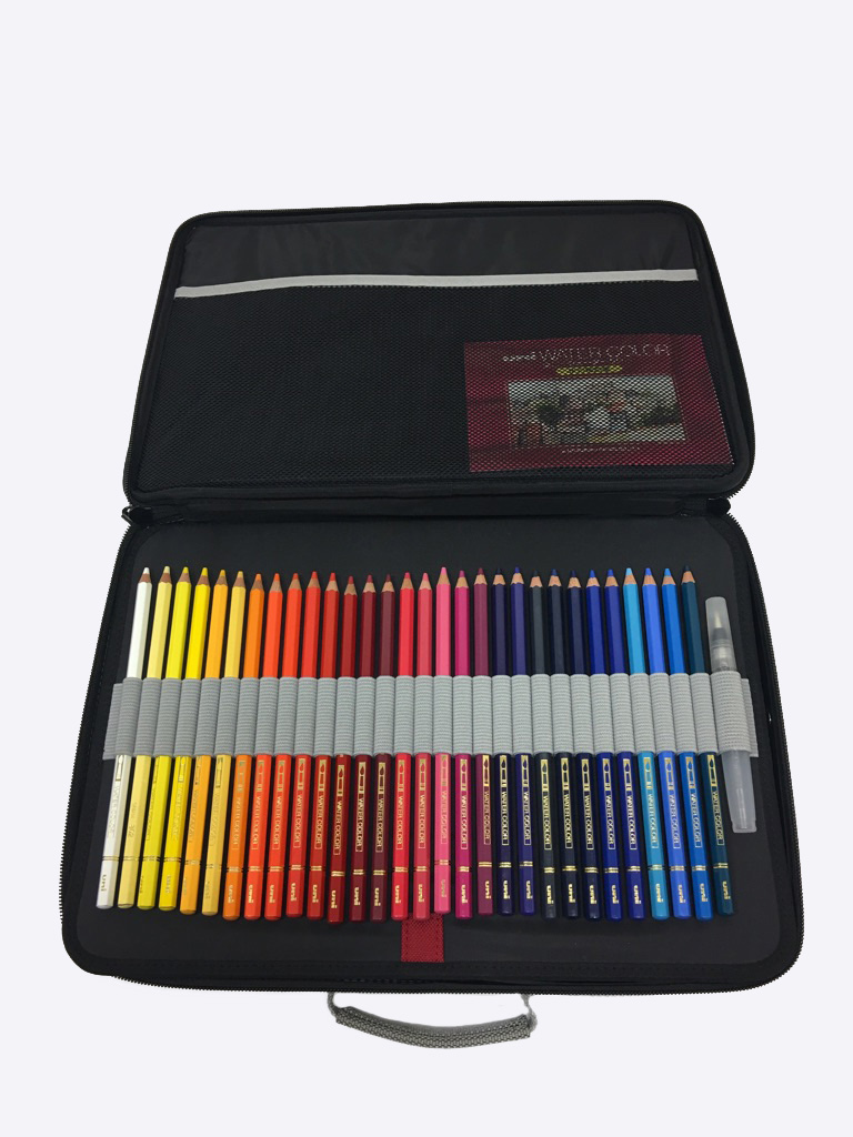 正規品，得価 三菱鉛筆 UNI WATER COLOR 60色 ユニウォーターカラー 水彩色鉛筆 ソフトケース(色鉛筆)｜売買されたオークション情報、yahooの商品情報をアーカイブ公開 - オークファン 色鉛筆