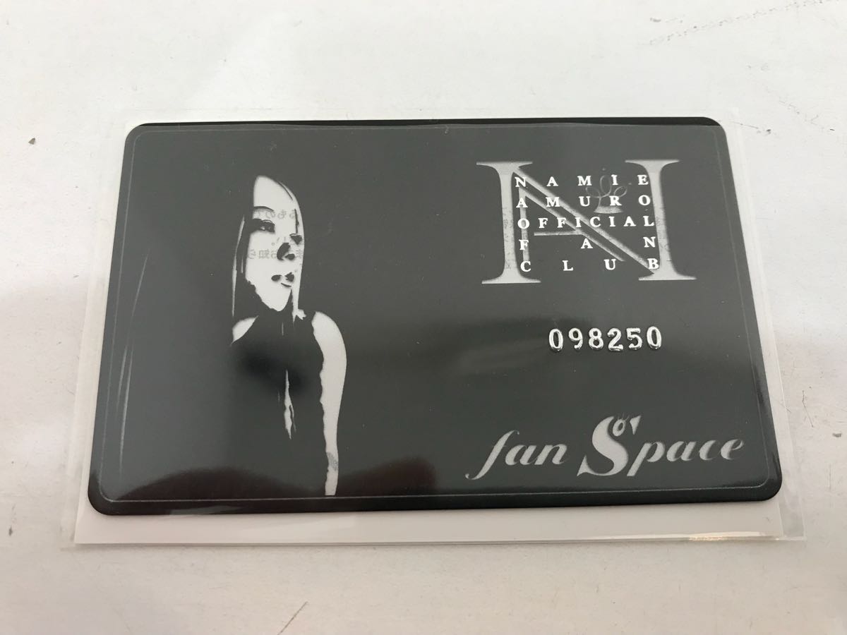 コレクション大量出品 安室奈美恵 fan space 会員カード 会員証 ファン