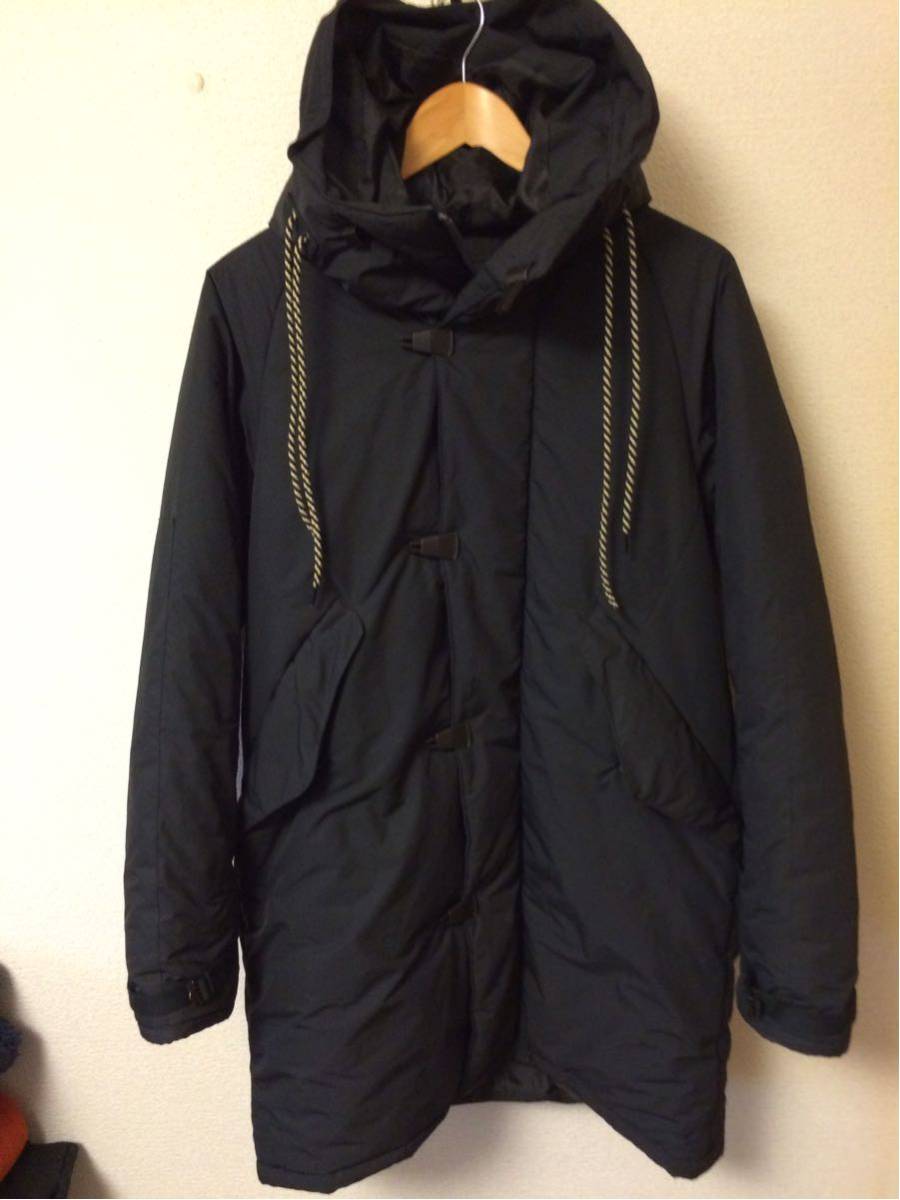  ネクサスセブン NEXUSVII OMEGA JACKET Ⅱ LONG デザインモチーフはgerry ems ダウンコート プラスチックバックル搭載 M ブラック(Mサイズ)｜売買されたオークション情報、yahooの商品情報をアーカイブ Mサイズ