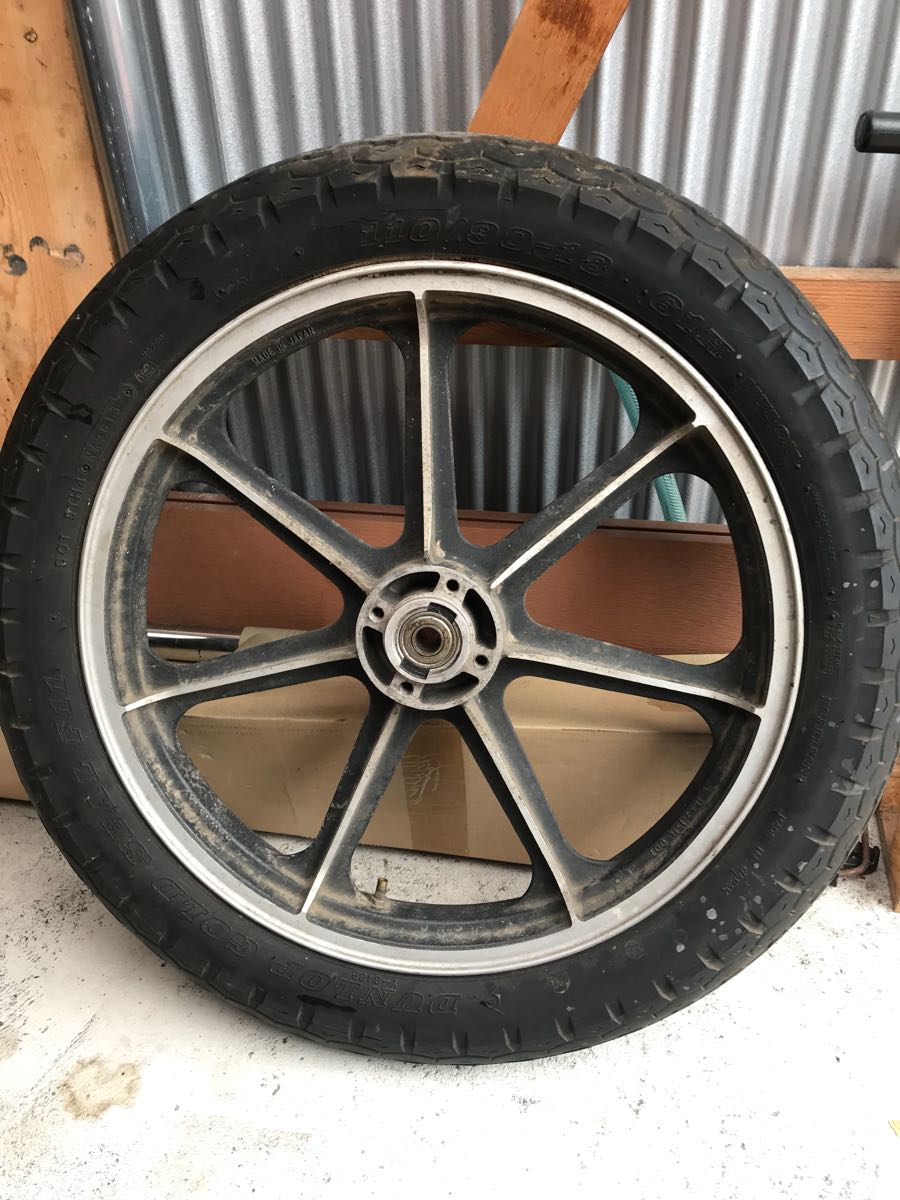Z1R 純正 フロントホイール Z1 Z2 KZ 18インチ