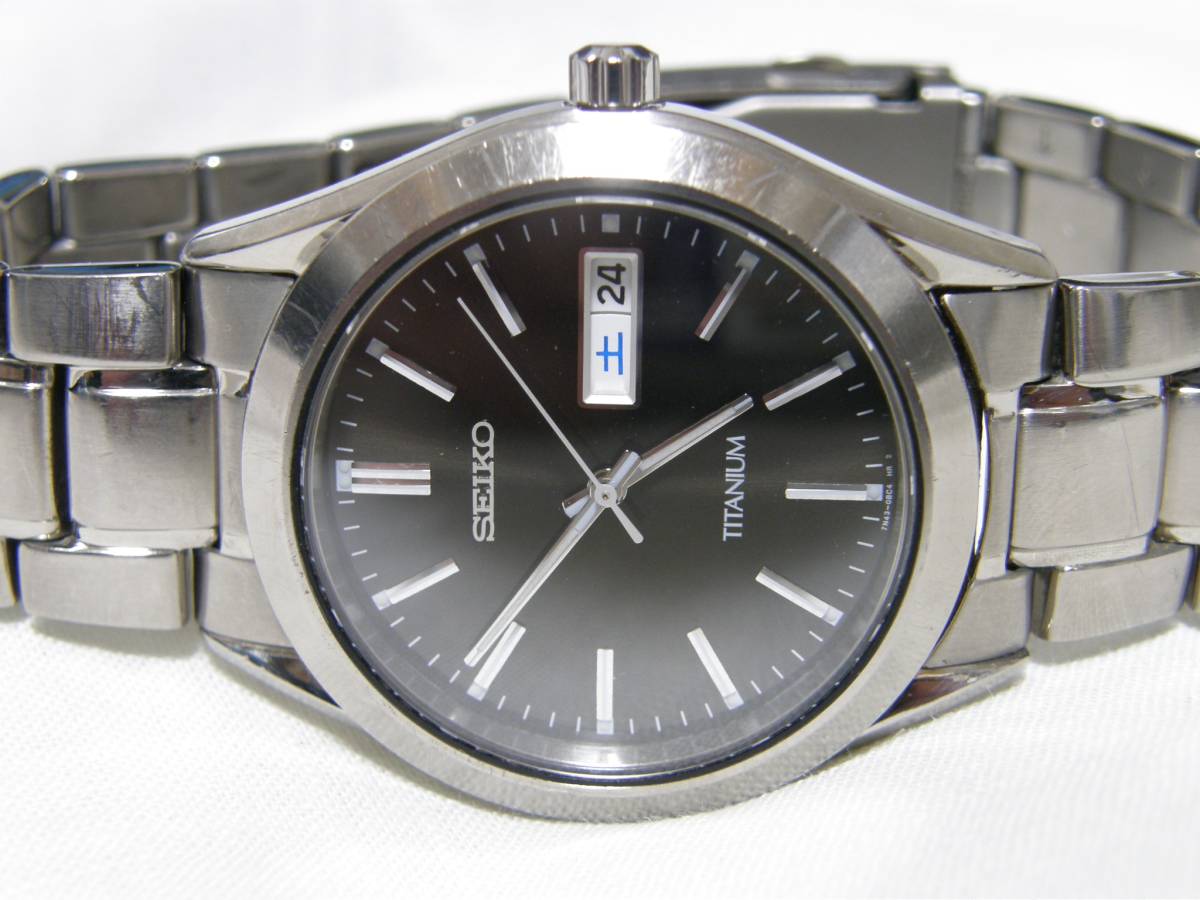 N944-7A40 - Alba Carib Seiko WTS] Dial Black CARIB ALBA SEIKO 