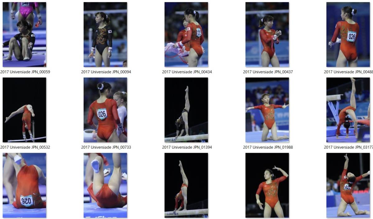 女子 体操競技デジタル写真集 ◇2017年ユニバーシアード ◇日本選手 