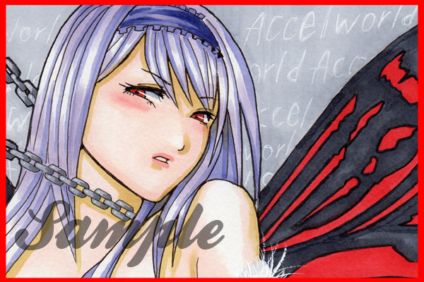 同人手書きイラスト アクセルワールド 黒雪姫 直筆原画a4サイズ 手描きイラスト 売買されたオークション情報 Yahooの商品情報をアーカイブ公開 オークファン Aucfan Com