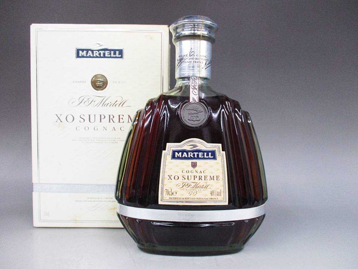 13gf52 MARTELL マーテル XO SUPREME スプリーム グリーンボトル 700ml