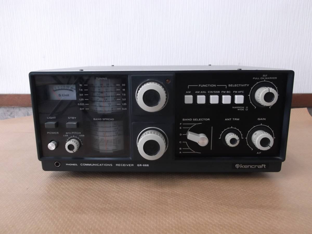 kencraft ケンクラフト 受信機 QR-666 ジャンク 家電、AV、カメラ