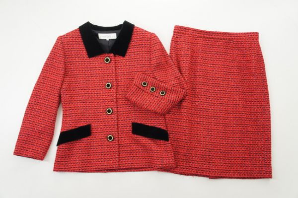 XXXX*ジバンシイ/GIVENCHY*レディース*ウール*ツイード*セットアップ