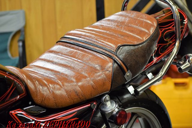 Kawasaki ゼファー400 ZR400C C3 車検満タン31年10月 カスタム多数 