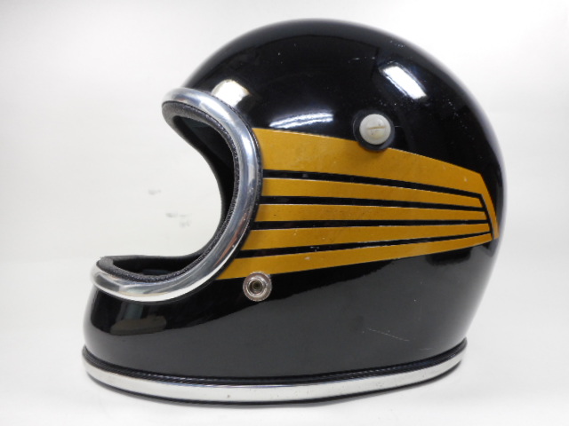 限定セール，得価 Sシェル ARTHUR FULMER AF50 FALCON 加工済み Ｍ 70年代 アーサーフルマー BELL STAR BUCO チョッパー ショベル ビンテージヘルメット(Mサイズ)｜売買されたオークション情報、yahooの商品情報をアーカイ フルフェイス（オンロード用）