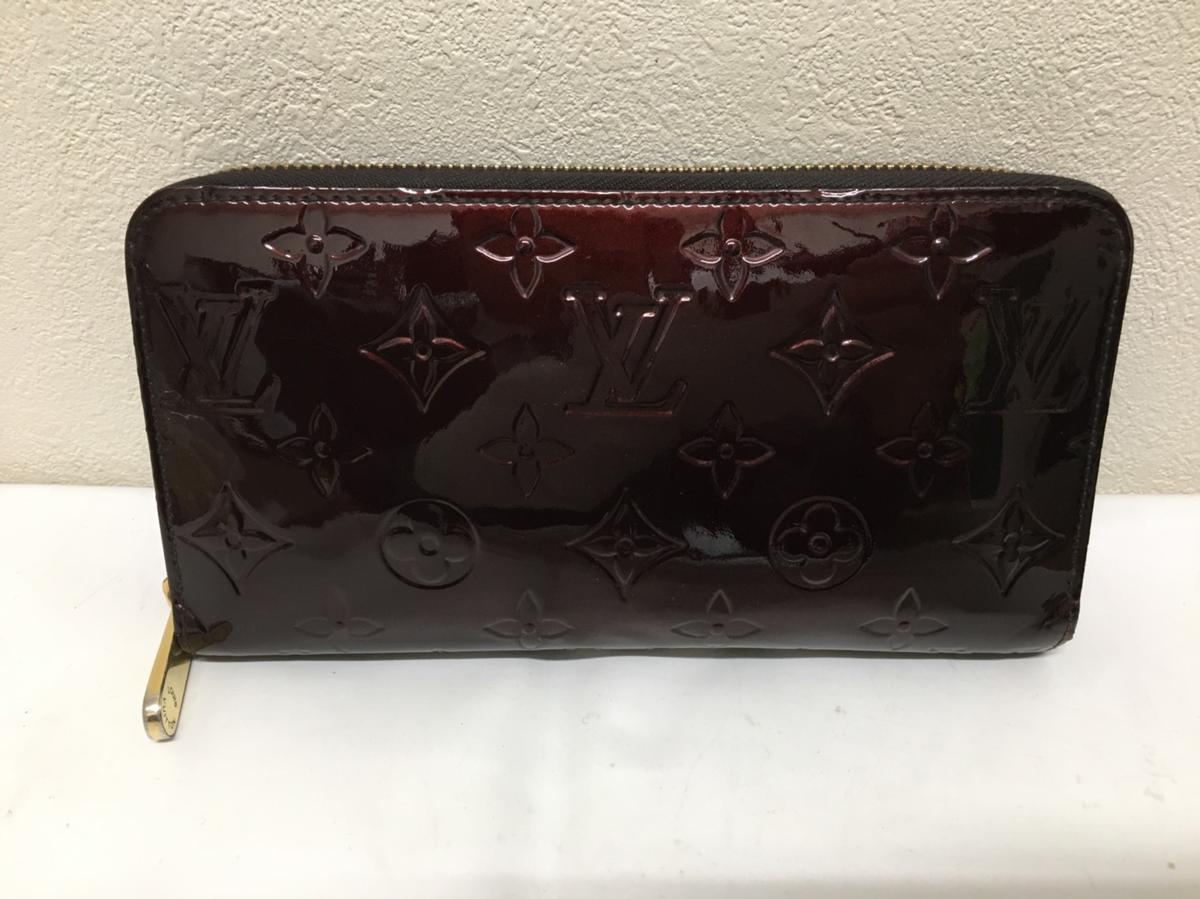 ルイヴィトン 長財布 LOUIS VUITTON M93522 モノグラムヴェルニ 