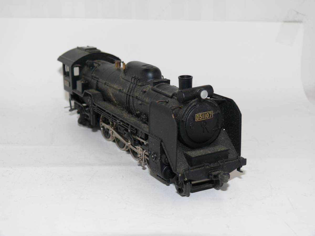 Adachi HOゲージ 蒸気機関車 アダチ D51107 D51 安達 安達製作所 鉄道