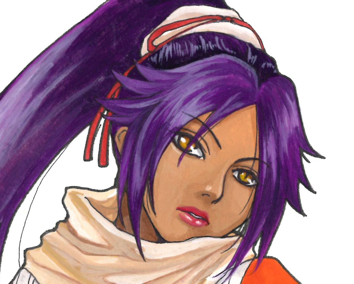 同人手描きイラスト Bleach ブリーチ 夜一 手描きイラスト 売買されたオークション情報 Yahooの商品情報をアーカイブ公開 オークファン Aucfan Com