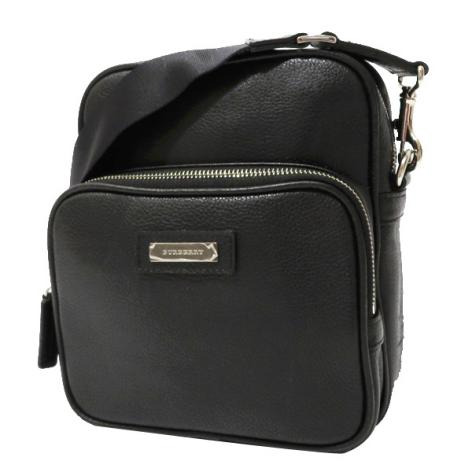 本物保証，大人気 BURBERRYS バーバリー レザー 斜めがけ ショルダーバッグ ブラック メンズ 男女兼用(ショルダーバッグ)｜売買されたオークション情報、yahooの商品情報をアーカイブ公開 - オークファン かばん、バッグ