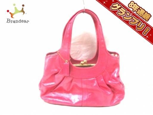 コーチ COACH バッグ ショルダーバッグ エナメル（レザー） ピンク