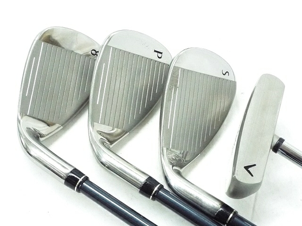 中古美品 中古 Callaway SOLAIRE ハーフセット 8本組 キャディバッグ 