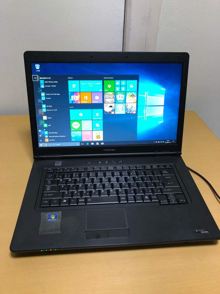 ノートPC TOSHIBA ノートPC dynabook satelitte L47