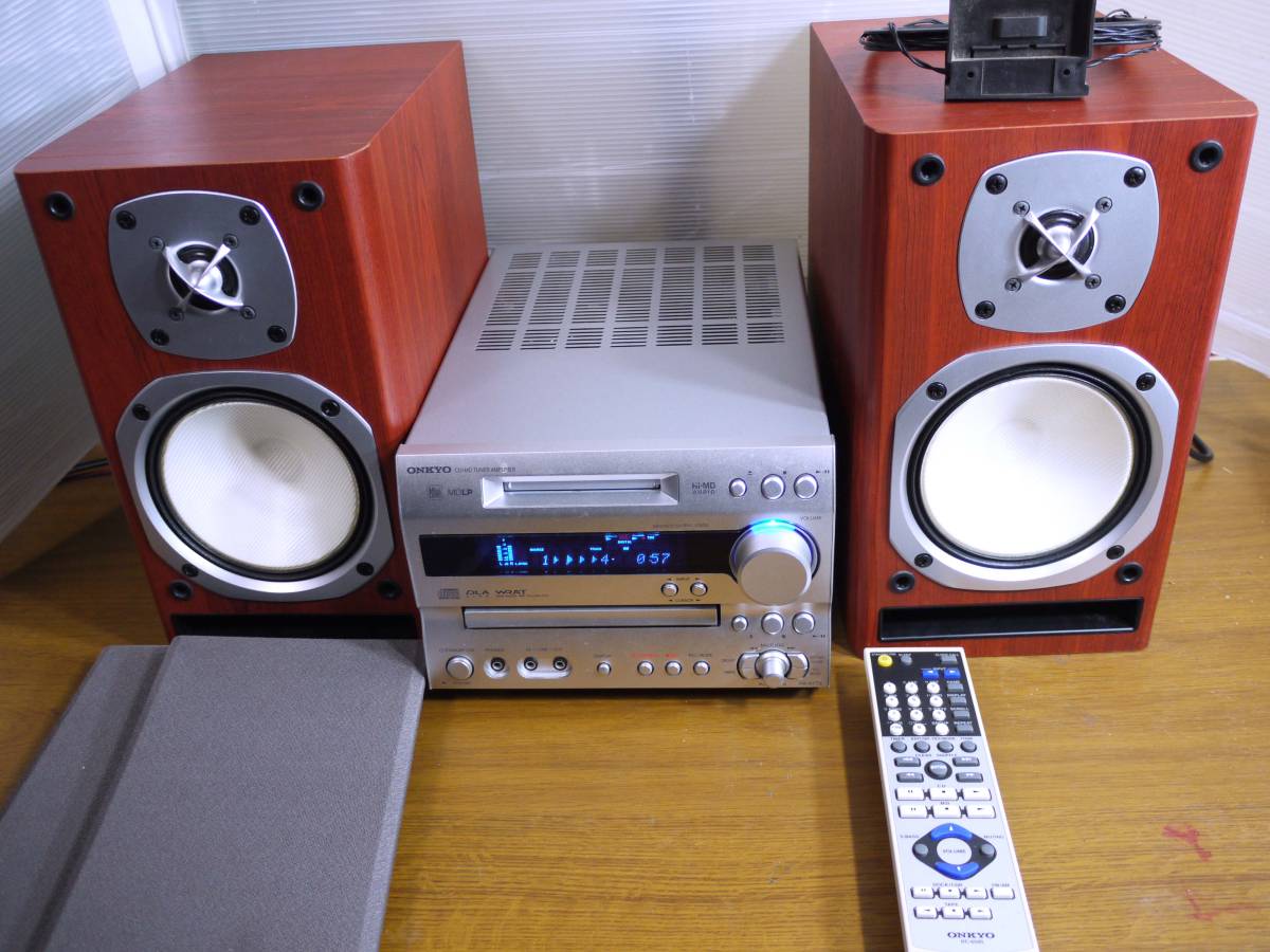 新作から定番まで □ ONKYO FR-N7TX(X-N7SX) 高級CD/MDコンポ 美品