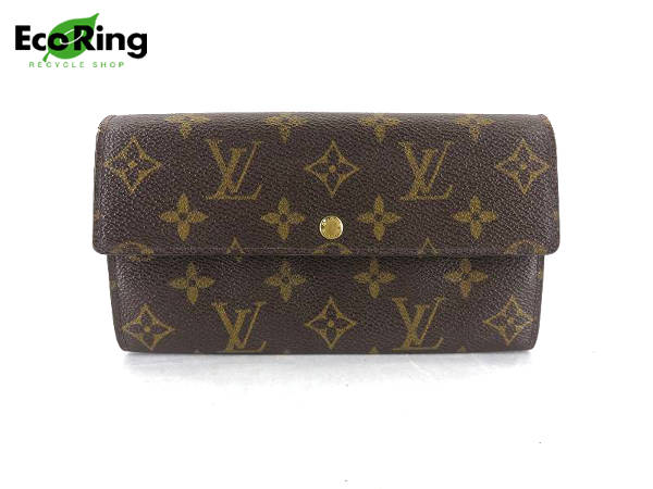 お得，本物保証 1円 難あり ヴィトン M61725 モノグラム 旧ポルトフォイユサラ 長財布 DN071(モノグラムライン)｜売買されたオークション情報、yahooの商品情報をアーカイブ公開 - オークファン 服飾小物