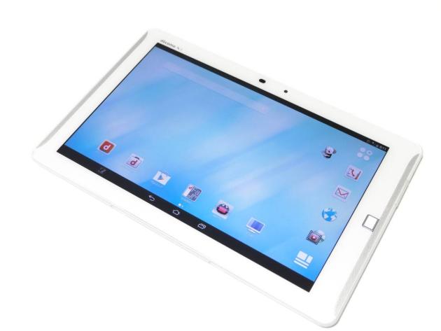 訳あり品】 docomo F-02F ARROWS Tab 判定〇 ホワイト 初期化済み