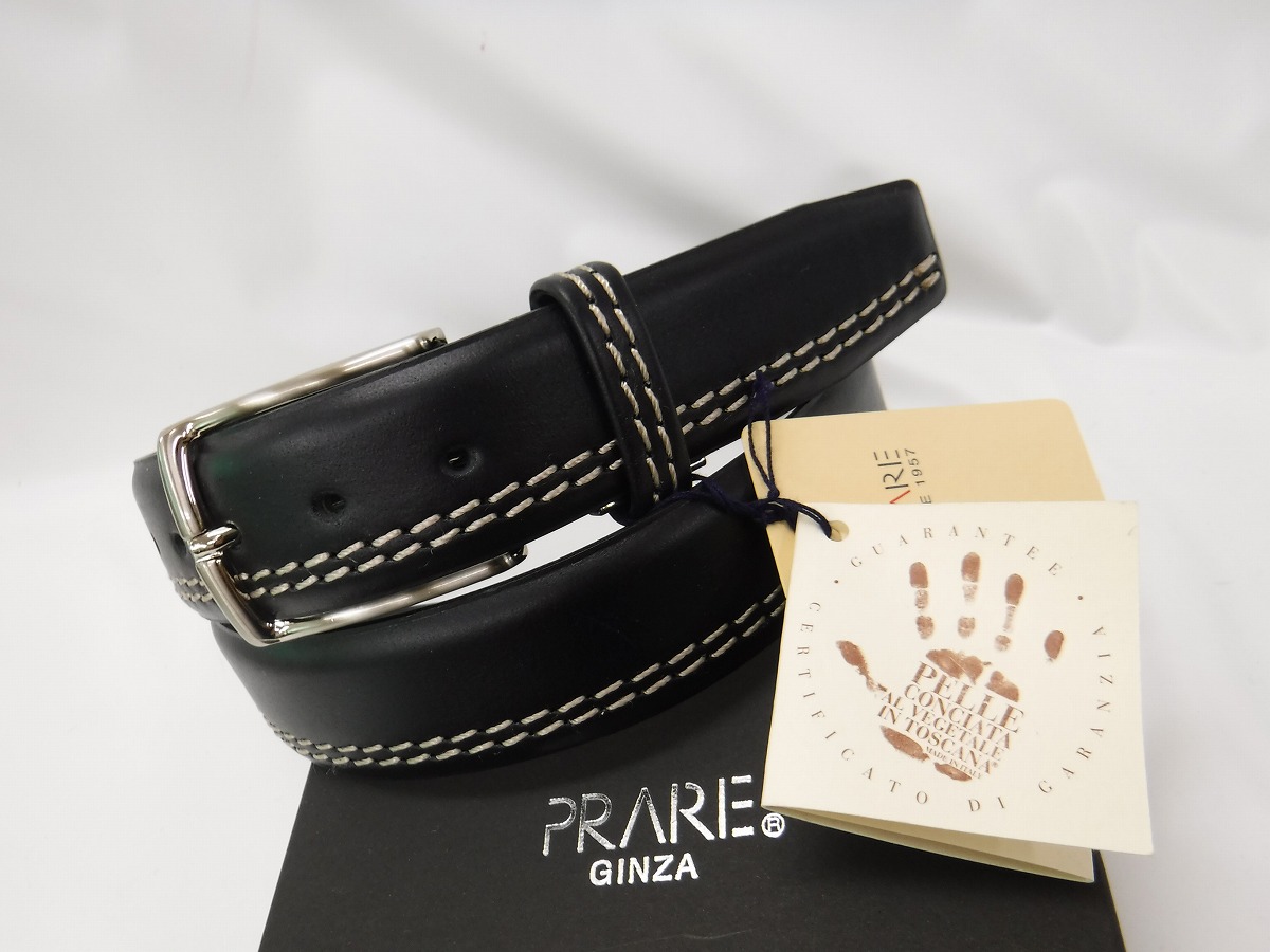 激安大特価，大人気 V992 PRAIRIE GINZA プレリーギンザ １点限定 日本製 黒 イタリアンレザー牛革ベルト/プレリー銀座(黒)｜売買されたオークション情報、yahooの商品情報をアーカイブ公開 - オークファン 皮革、レザー