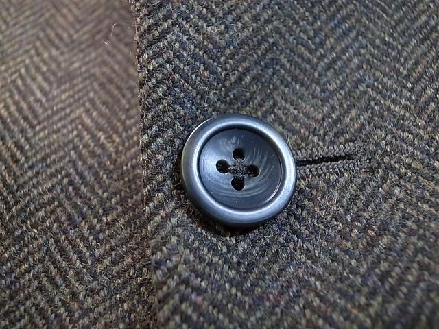 de la Oscar oscar ハンカチ ペイズリー 未使用品 OSCAR DE LA RENTA オスカーデラレンタ ヘリンボーン ツイード ジャケット 48R XL以上