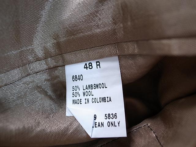 de la Oscar oscar ハンカチ ペイズリー 未使用品 OSCAR DE LA RENTA オスカーデラレンタ ヘリンボーン ツイード ジャケット 48R XL以上