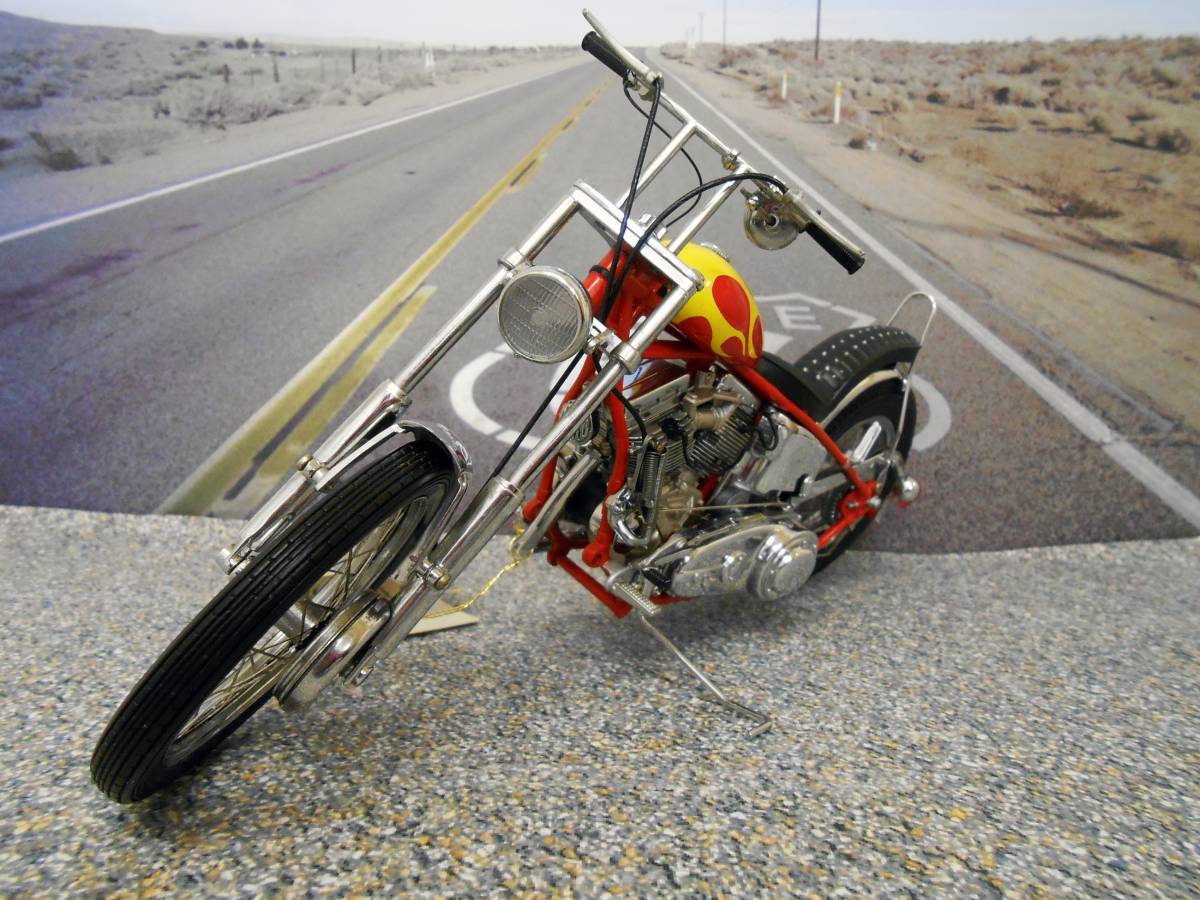 激レア!! フランクリンミント イージーライダー ビリーバイク 1/10
