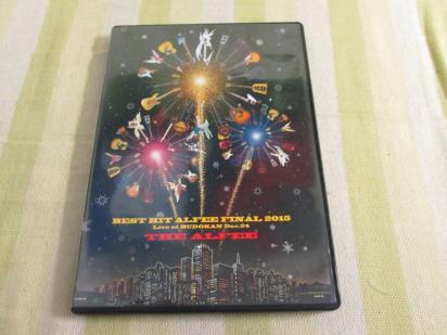 DVD THE ALFEE BEST HIT ALFEE FINAL 2015 Live at BUDOKAN Dec.24 2枚組