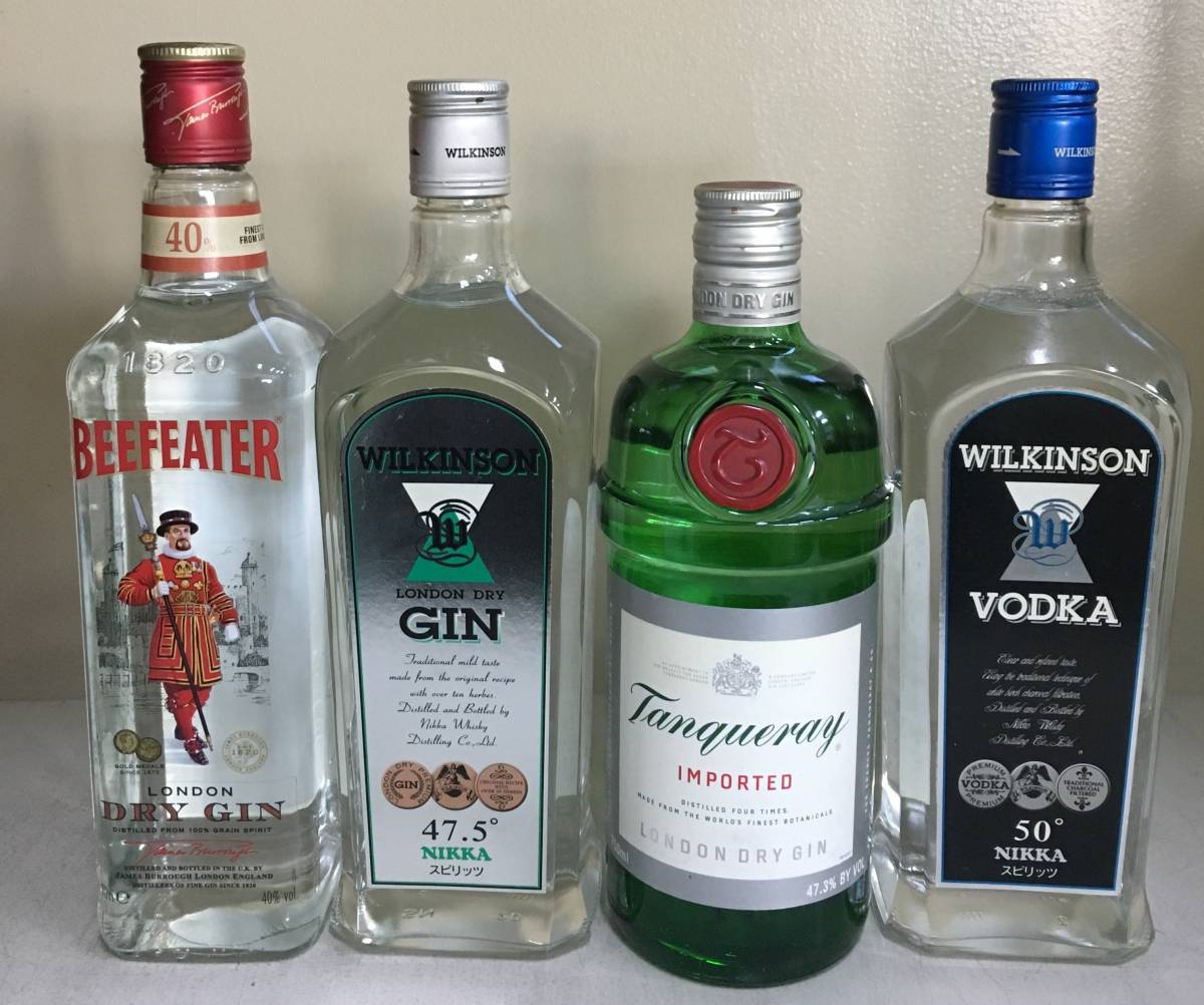 ジン ビーフィーター 旧旧ラベル 47度 1L 古酒 ビンテージ リキュール