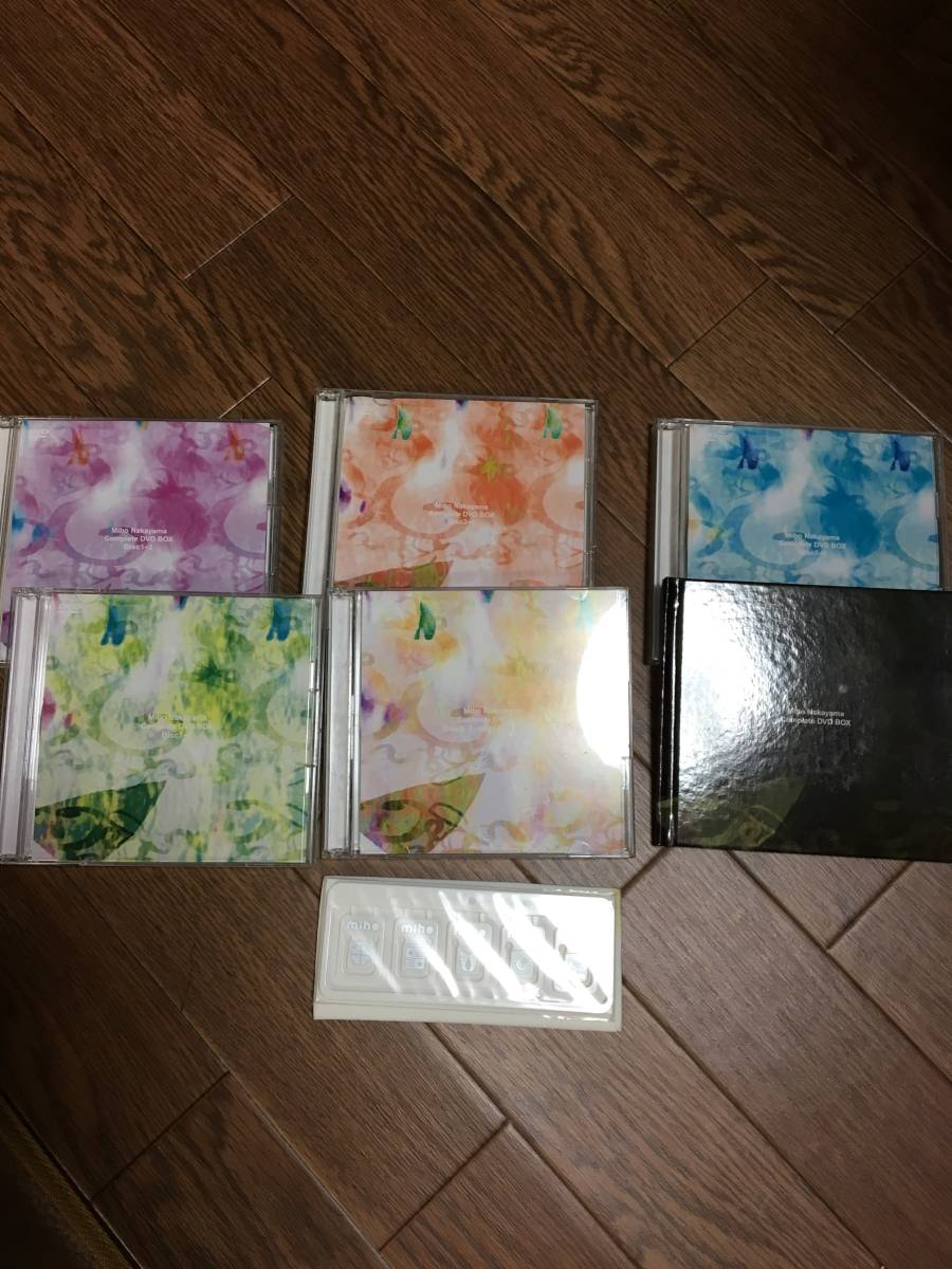 中山美穂 COMPLETE DVD BOX 10枚セット おまけ付き Miho Nakayama COMPLETE DVD BOX☆中山美穂 中山美穂DVD10枚セット