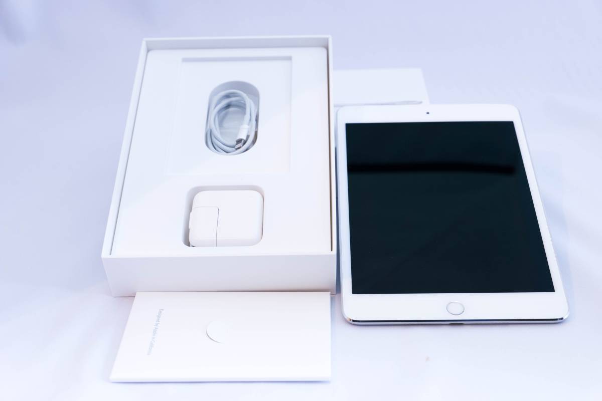 Apple iPad mini4 Wi-Fi ＆セルラー128GB シルバー iPad mini sim
