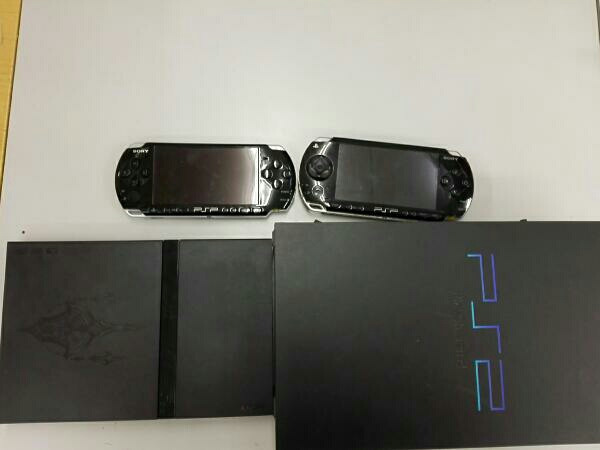 純正人気商品 ジャンク PS2 厚型と薄型 PSP-1000と3000 4台セット