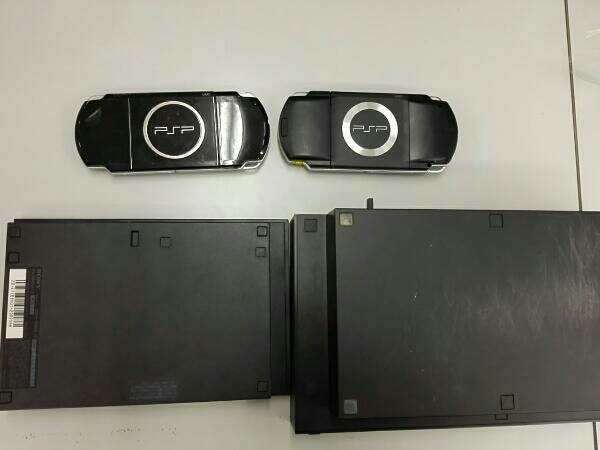 純正人気商品 ジャンク PS2 厚型と薄型 PSP-1000と3000 4台セット