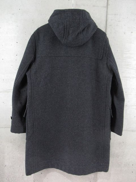 0210a23★Paul Smith LONDON ポールスミス ロンドン 上質 ウール ダッフルコート Lサイズ /日本製 /ダークグレー