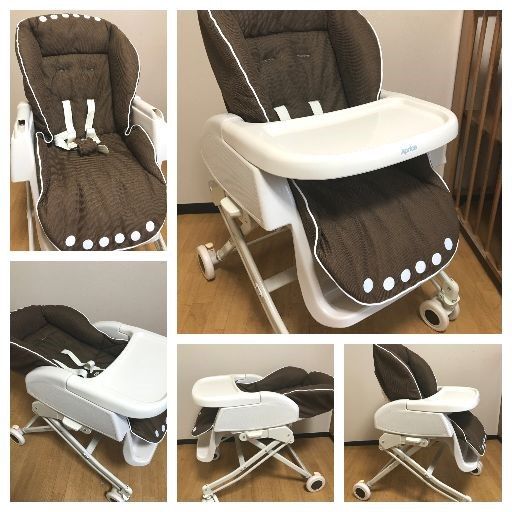 出産準備セット お洗濯済 新生児対応 回転式 チャイルドシート 超軽量 ベビーカー ミニ ベビーベッド ハイローチェア バウンサー_5