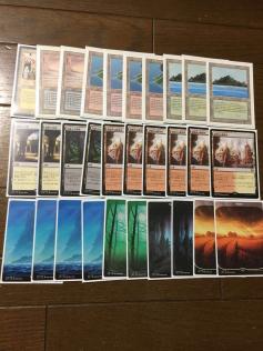 3 MTG まとめ デュアルランド 土地 カラデシュ 未開封 パック
