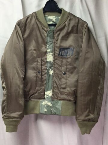 AVIREX MA-1 S CAMOxKHAKI/CHARCOAL-BROWNxKHAKI