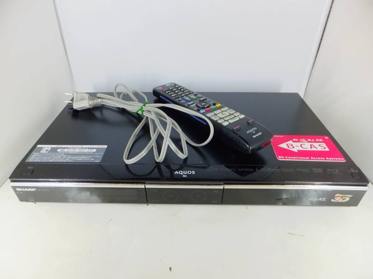 シャープ 320GB 1チューナー ブルーレイレコーダー BD-HDS53