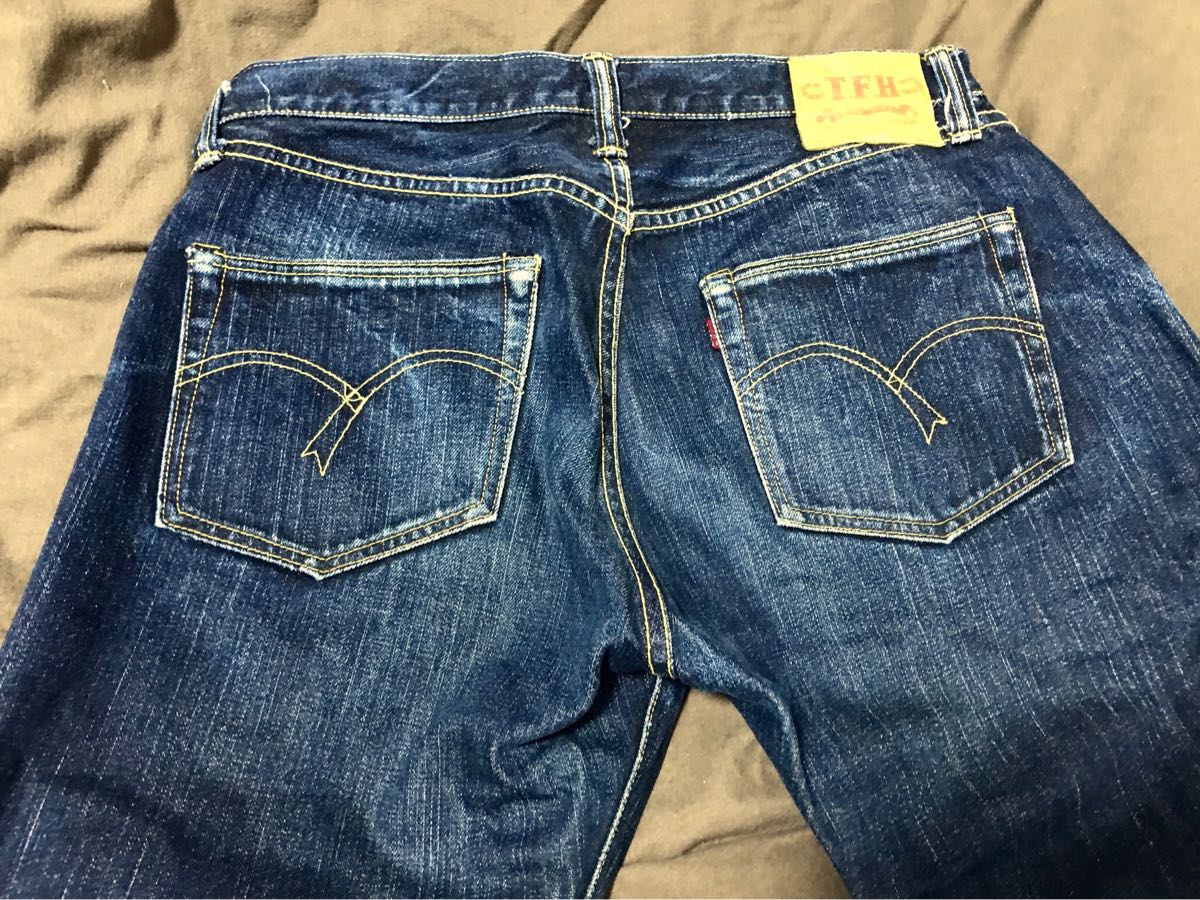 濃紺 00s THE FLAT HEAD フラットヘッド 5005xx 33 FLAT THE HEAD 