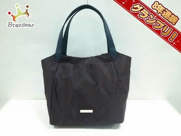 ラシット russet バッグ トートバッグ ナイロン×レザー ボルドー 