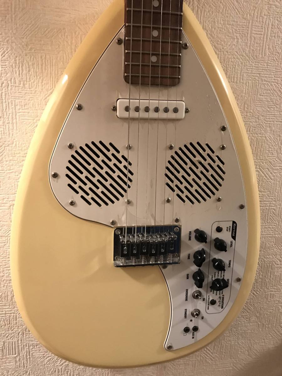 VOX APACHE-1 スピーカー・リズムボックス機能内蔵ギター 美品 スピーカー内蔵ギター VOX APC-1 OR アパッチ エフェクター リズム