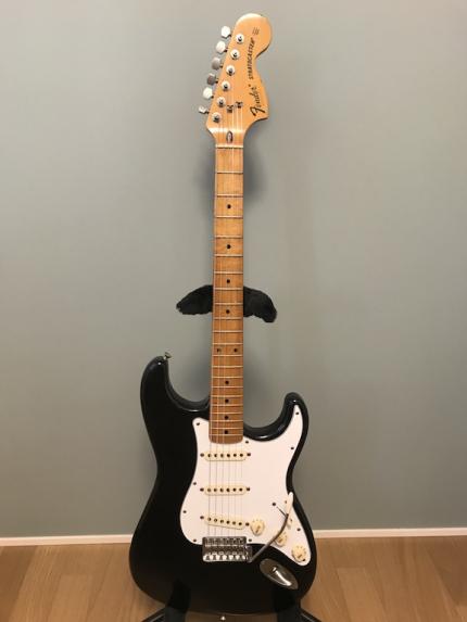 1円～ フェンダージャパン Fender Japan ストラトキャスター改 ソフトケース付 パーツ取り☆ジャンク☆_1