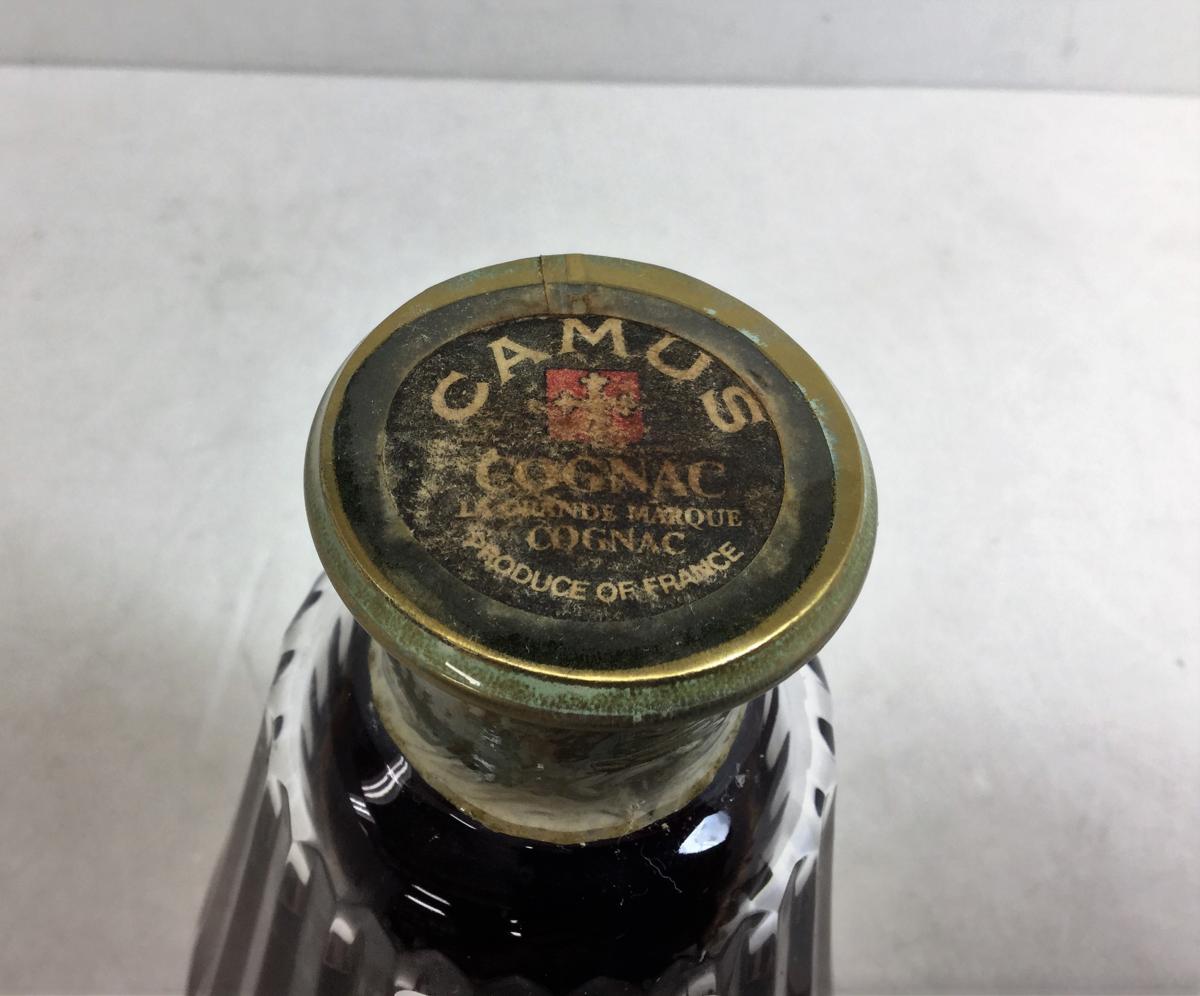 訳あり※古酒☆CAMUS / カミュ カラフェ バカラボトル コニャック 未開